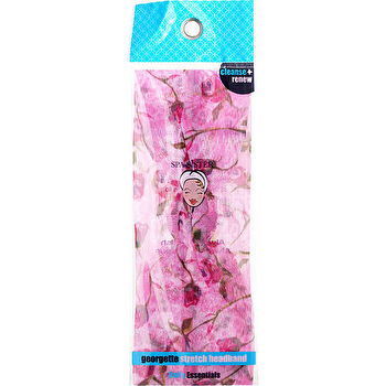 Spa Accessories Spa Sister Georgette Mesh Headband - Pink