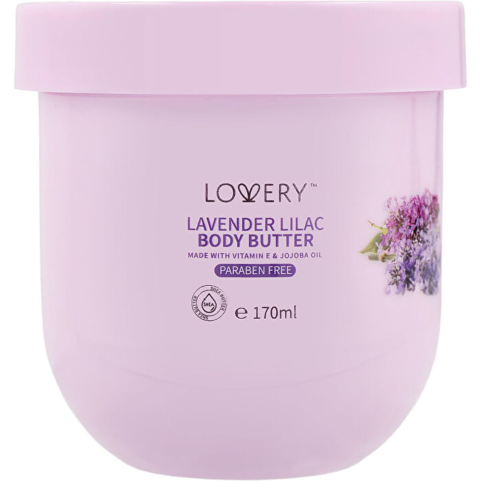 Lovery Lavender Lilac Body Butter 2x 150ml/5.75oz