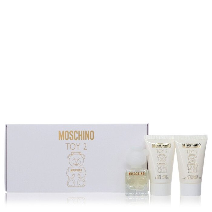 Moschino Toy 2 Eau De Parfum 5ml/0.16oz & Body Lotion 25ml/0.8oz & Shower Gel 25ml/0.8oz