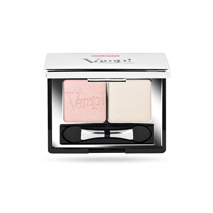 Pupa Milano Pupa Vamp! Compact Eyeshadow Duo - # 001 Rose Perlage 2.2g/0.07oz