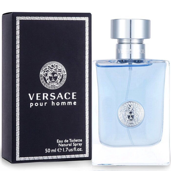 Versace Pour Homme Eau De Toilette Spray(With Box From Seasonal Set) 50ml/1.7oz