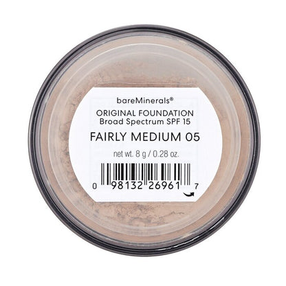 BareMinerals Original SPF 15 Foundation - # Fairly Medium 8g/0.28oz