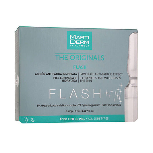 Martiderm Flash Ampoules Anti-fatigue (For All Skin) 5 Ampoules x2ml