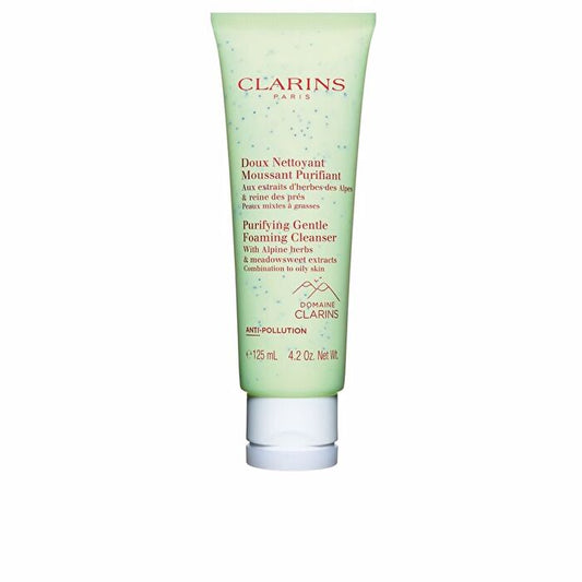 Clarins Purifying Gentle Foaming Cleanser with Alpine Herbs & Meadowsweet Extracts - Combination to Oily Skin 125ml/4.2oz