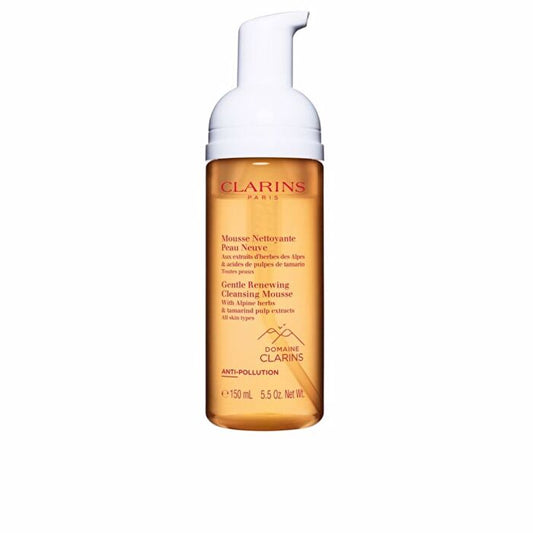 Clarins Gentle Renewing Cleansing Mousse with Alpine Herbs & Tamarind Pulp Extracts 150ml/5.5oz