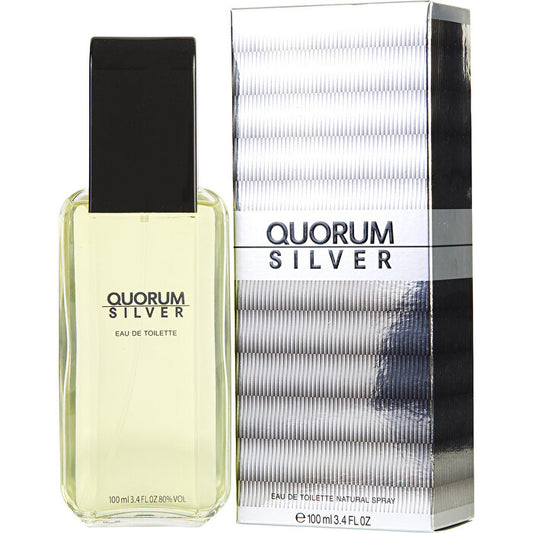 Antonio Puig Quorum Silver Eau De Toilette Spray 90ml/3.4oz