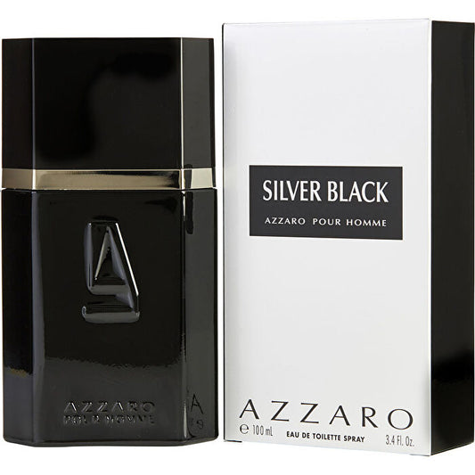 Azzaro Silver Black Eau De Toilette Spray 100ml/3.4oz