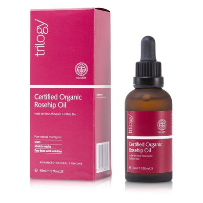 Trilogy Certified Organic Rosehip Oil(Exp Date:31/12/2025) 45ml/1.52oz