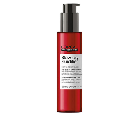 L'Oreal Professionnel Serie Expert - Blow-Dry Fluidifier Thermo-Reactive Agent 10 in 1 Professional Cream (Normol to Sensitized Hair) 150ml/5.1oz