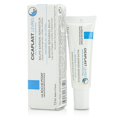 La Roche Posay Cicaplast Levres Barrier Repairing Balm - For Lips & Chapped, Cracked, Irritated Zone (Exp Date: 1/6/2026) 7.5ml/0.25oz