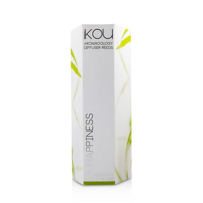 iKOU Aromacology Diffuser Reeds - Happiness (Coconut & Lime - 9 months supply) 175ml