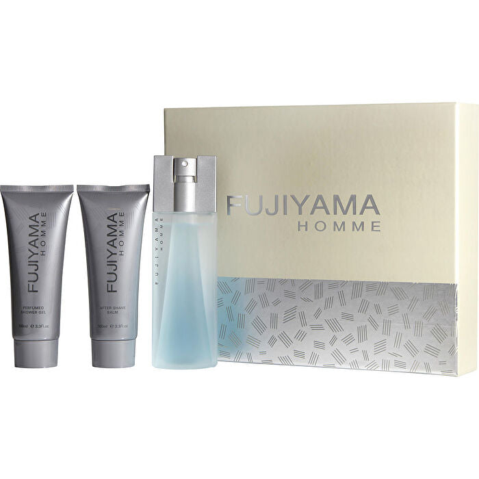 Succes De Paris Fujiyama Eau De Toilette Spray & Aftershave Balm & Shower Gel 90ml/3.3oz