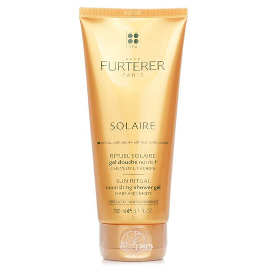 Rene Furterer Solaire Nourishing Shower Gel with Jojoba Wax (Hair and Body) 200ml/6.76oz