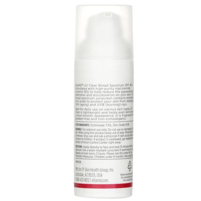 EltaMD UV Clear Facial Sunscreen SPF 46 - For Skin Types Prone To Acne, Rosacea & Hyperpigmentation(Random Packaging) 48g/1.7oz