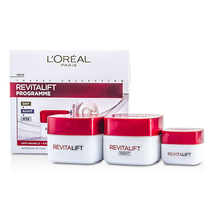 L'oreal Revital Lift Programme: Day Cream & Eye Cream & Night Cream 3pcs