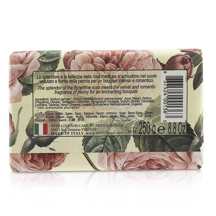 Nesti Dante Romantica Exhilarating Natural Soap - Florentine Rose & Peony 250g/8.8oz