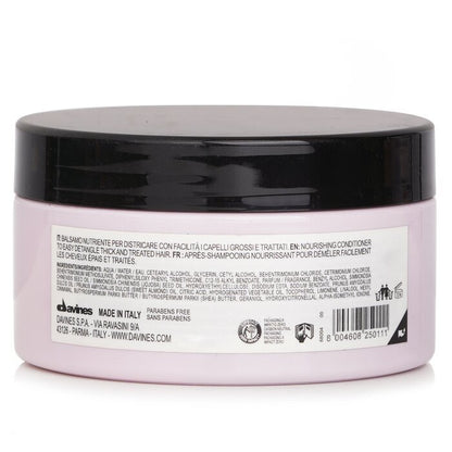 Davines Your Hair Assistant Prep Rich Balm Conditioner (For Thick and Treated Hair) 200ml/6.94oz