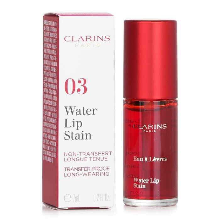 Clarins Water Lip Stain - # 03 Water Red(Random Package) 7ml/0.2oz