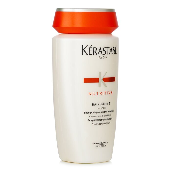 Kerastase Nutritive Bain Satin 2 Exceptional Nutrition Shampoo (For Dry, Sensitised Hair) 250ml/8.5oz