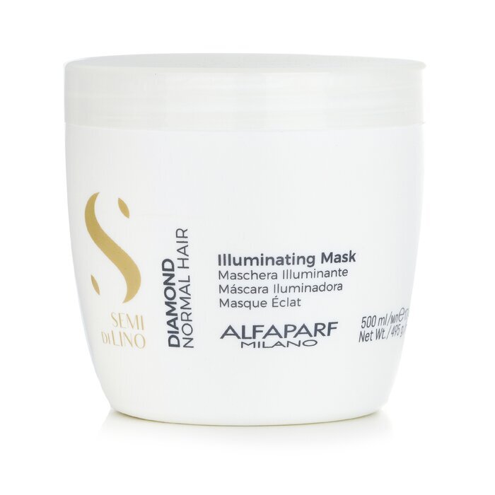 AlfaParf Semi Di Lino Diamond Illuminating Mask (Normal Hair) 500ml/17.4oz