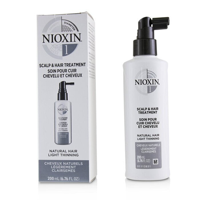 Nioxin Diameter System 1 Scalp & Hair Treatment (Natural Hair, Light Thinning) (Random Packaging) 200ml/6.76oz