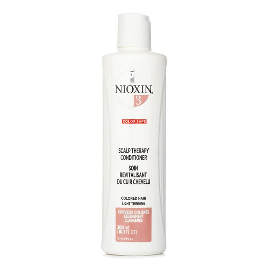 Nioxin Density System 3 Scalp Therapy Conditioner (Colored Hair, Light Thinning, Color Safe) (Random Packaging) 300ml/10.1oz