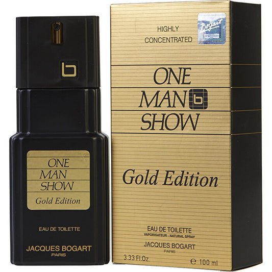 Jacques Bogart One Man Show Gold Eau De Toilette Spray 90ml/3.3oz