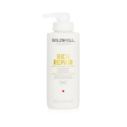 Goldwell Dual Senses Rich Repair 60Sec Treatment (Regeneration For Damaged Hair) 500ml/16.9oz