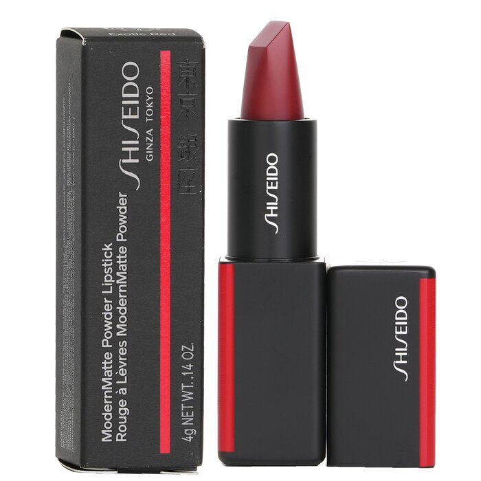 Shiseido ModernMatte Powder Lipstick - # 516 Exotic Red (Scarlet Red) 4g/0.14oz