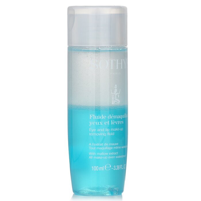 Sothys Eye And Lip Make Up Removing Fluid With Mallow Extract - For All Make Up Even Waterproof 100ml/3.38oz