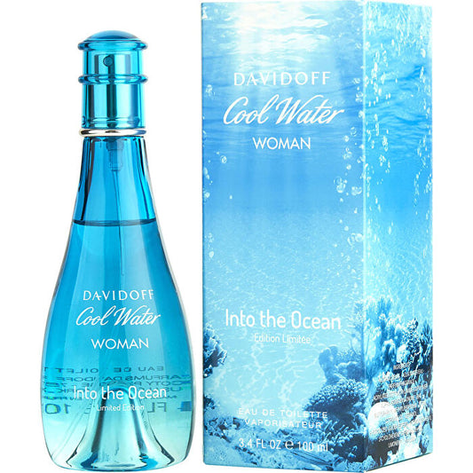 Davidoff Cool Water Into The Ocean Eau De Toilette Spray (limited Edition) 90ml/3.4oz