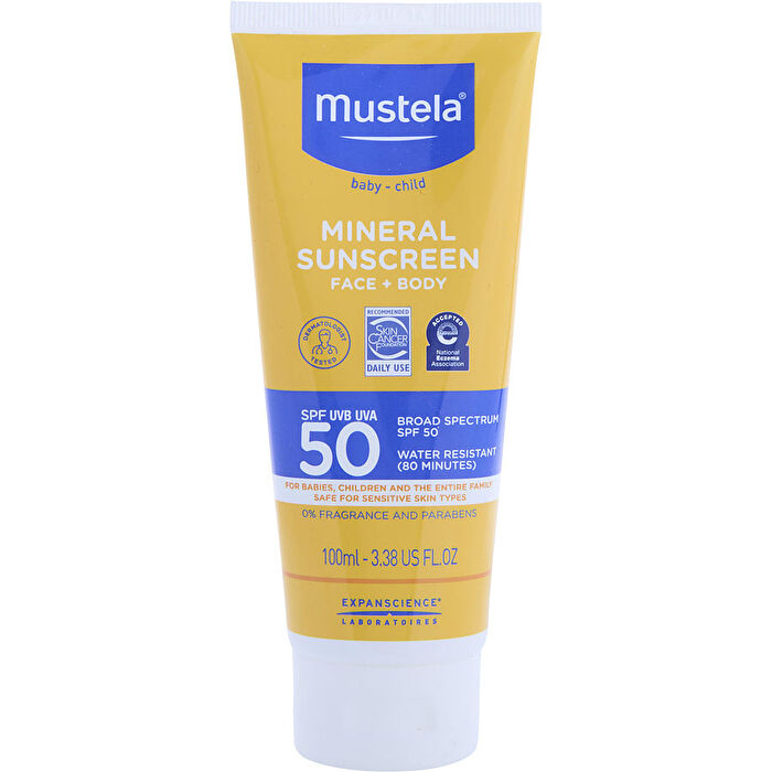 Mustela Broad Spectrum Spf 50 Mineral Sunscreen Lotion 100ml/3.4oz