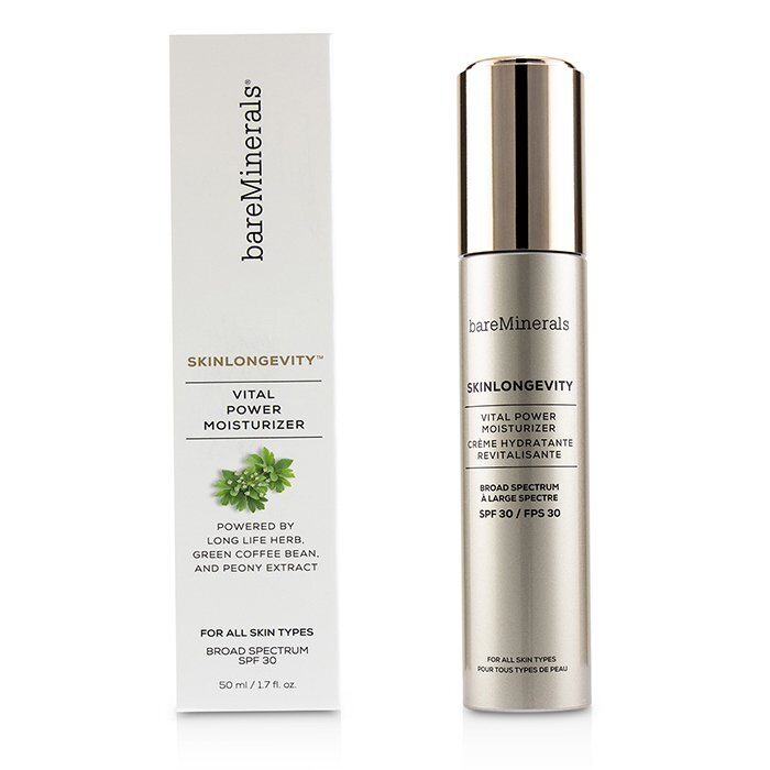 BareMinerals Skinlongevity Phyto-Vitamin C Brightening Moisturizer SPF30 50ml/1.7oz
