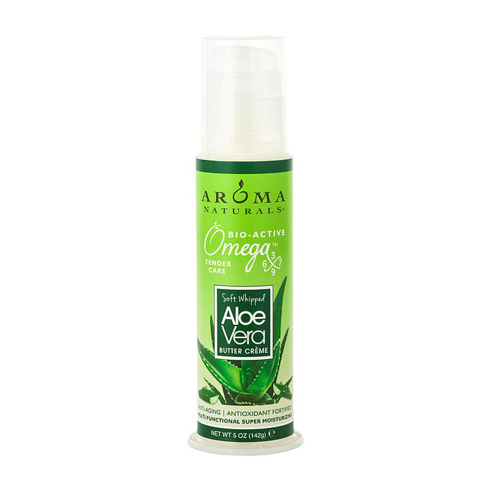 Omega X Aloe Vera Butter Aromatherapy Whipped Cream Tube - A Complex Blend Of Naturally Fragrant Aromatherapy Vitamin Exotic Vegetable And Botanical Oils To Improve The Health Of The Skin 150ml/5oz