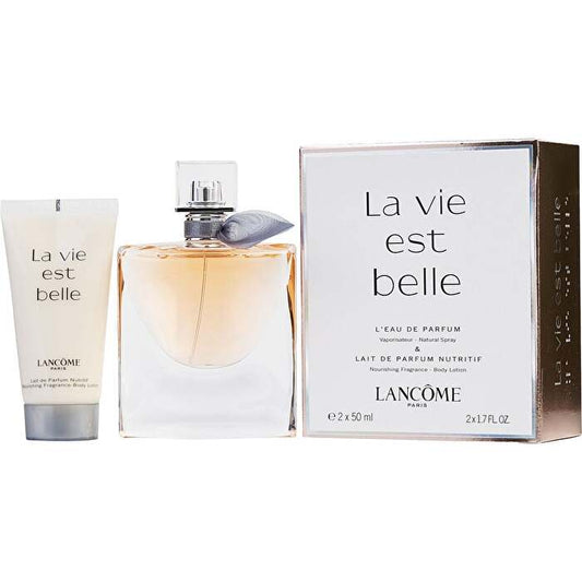 Lancome La Vie Est Belle L'eau De Parfum Refillable Spray & Body Lotion (travel Offer) 30ml/1.7oz