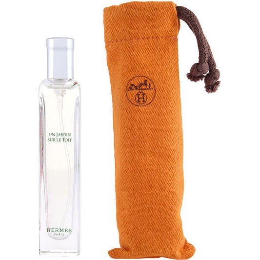 Hermes Un Jardin Sur Le Toit Eau De Toilette Spray In A Pouch 0.5oz