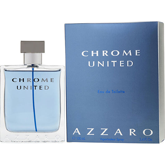 Azzaro Chrome United Eau De Toilette Spray 90ml/3.4oz
