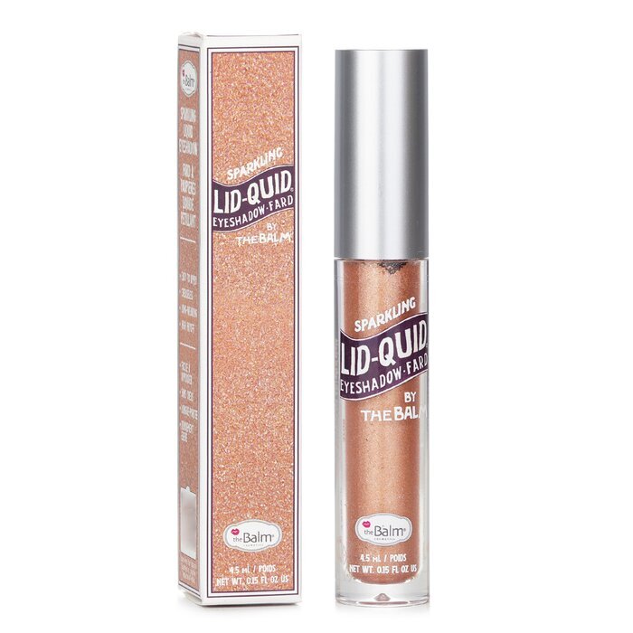 Thebalm Lid Quid Sparkling Liquid Eyeshadow - # Rose 4.5ml/0.13oz