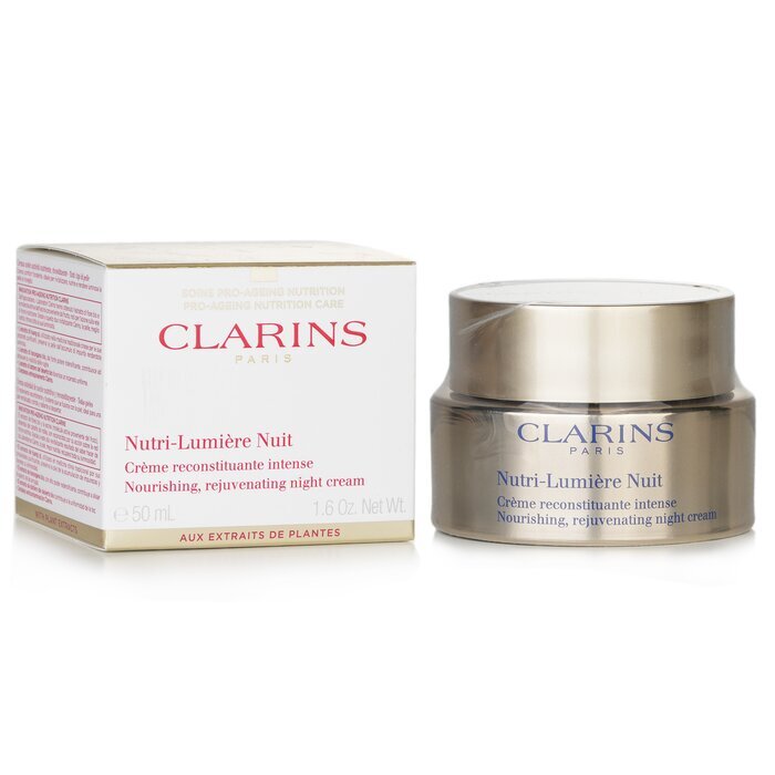 Clarins Nutri-Lumiere Nuit Nourishing, Rejuvenating Night Cream(Random Packaging) 50ml/1.6oz