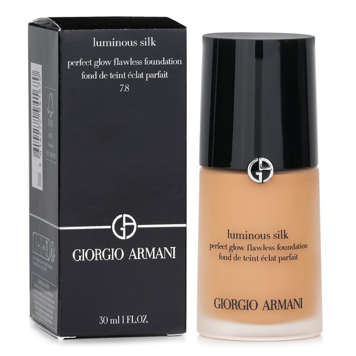 Giorgio Armani Luminous Silk Foundation - # 7.8 (Medium, Neutral)(Random Packing) 30ml/1oz