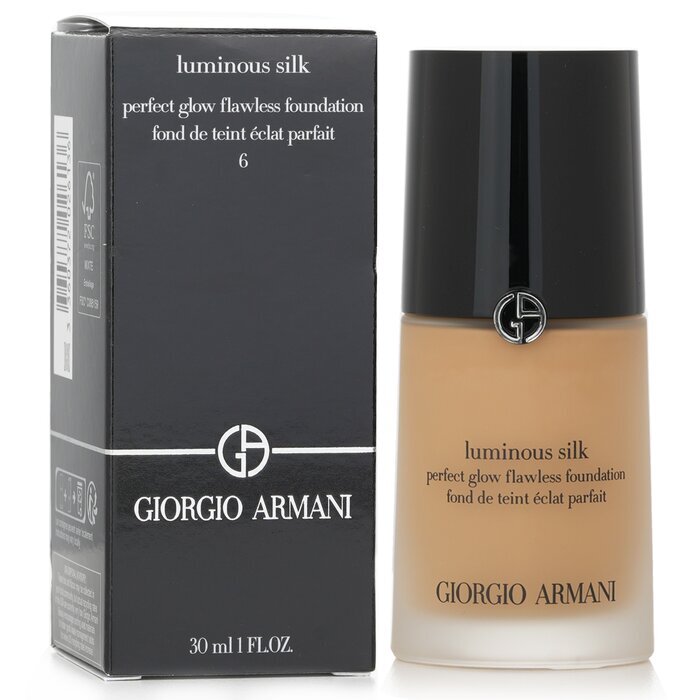 Giorgio Armani Luminous Silk Foundation - # 6 (Golden Beige)(Random Packing) 30ml/1oz