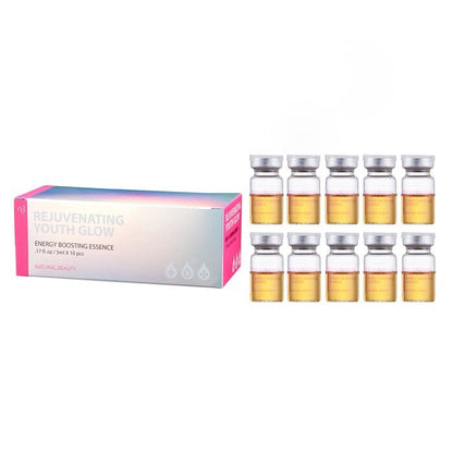 Natural Beauty (USE WITH MACHINE) Rejuvenating Youth Glow Energy Boosting Essence (Exp Date: 12/2025) 10x 5ml/0.17oz