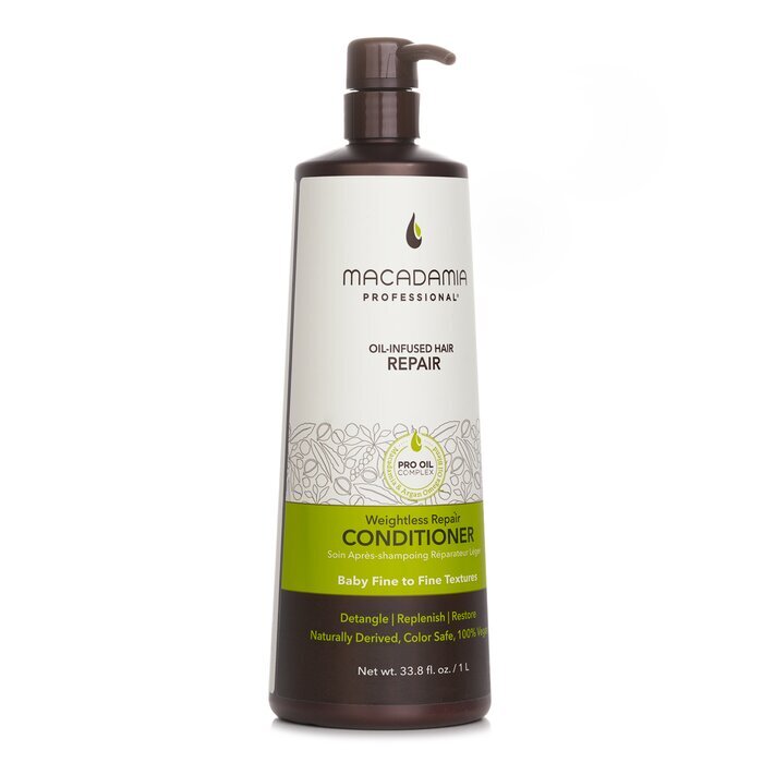 Macadamia Natural Oil Professional Weightless Repair Conditioner (Baby Fine to Fine Textures) 1000ml/33.8oz