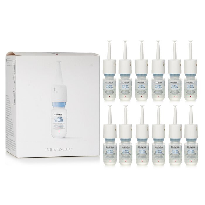 Goldwell Dual Senses Ultra Volume Intensive Conditioning Serum (Strength For Fine Hair) 12x18ml/0.6oz