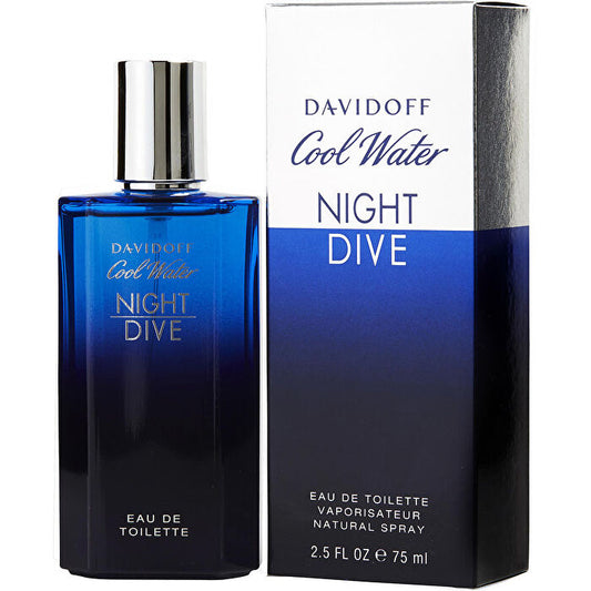 Davidoff Cool Water Night Dive Eau De Toilette Spray 75ml/2.5oz