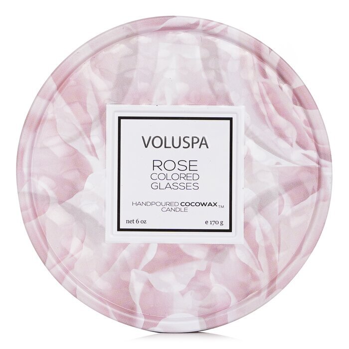 Voluspa 2 Wick Tin Candle - Rose Colored Glasses 170g/6oz