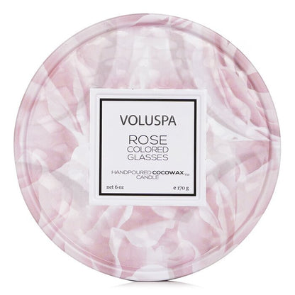 Voluspa 2 Wick Tin Candle - Rose Colored Glasses 170g/6oz