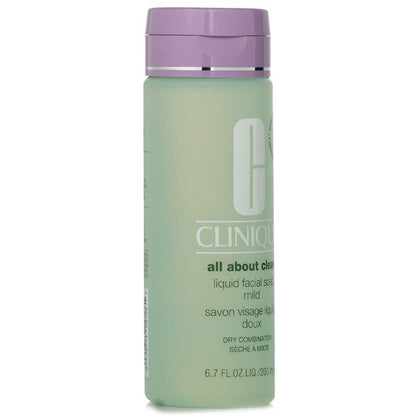 Clinique All About Clean Liquid Facial Soap Mild - Dry Combination Skin(Random Packaging) 200ml/6.7oz