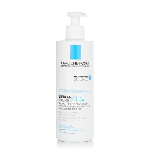 La Roche Posay Lipikar Baume AP+M Triple-Action Balm - Anti-Scratching, Anti Dry Skin Flare-Ups, Immediate Soothing(Random Packaging) (Exp. Date 31 Dec 2026) 400ml/13.5oz