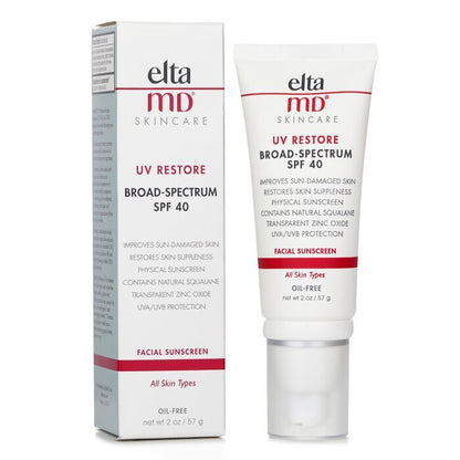 EltaMD UV Restore Physical Facial Sunscreen SPF 40 48g/1.7oz